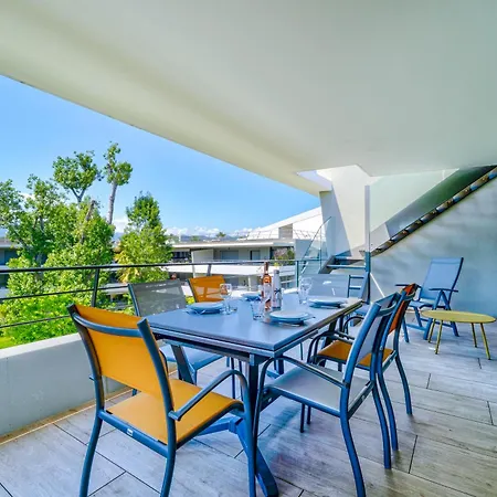 Apartment Rooftop 3 Pieces Avec Piscine Face Villeneuve-Loubet